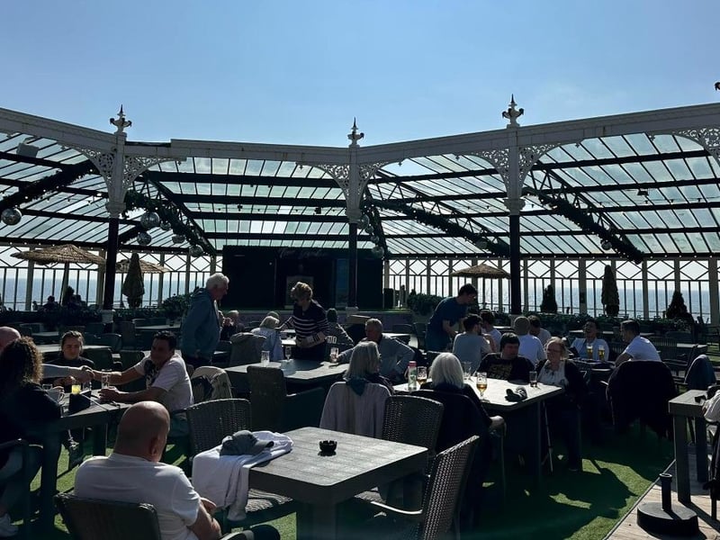 Bloom Bar on North Pier has a rating of 4.3 out of 5 from 664 Google reviews. One customer said: "Great place for drinks. Good entertainment in the garden"