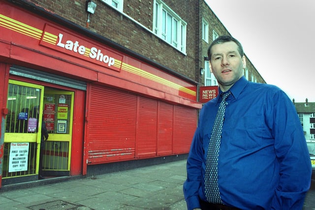 Vox pop on the likelihood of CCTV cameras being fitted in Mereside estate, Blackpool. Pic shows Manager of the Late Shop Paul Taylor