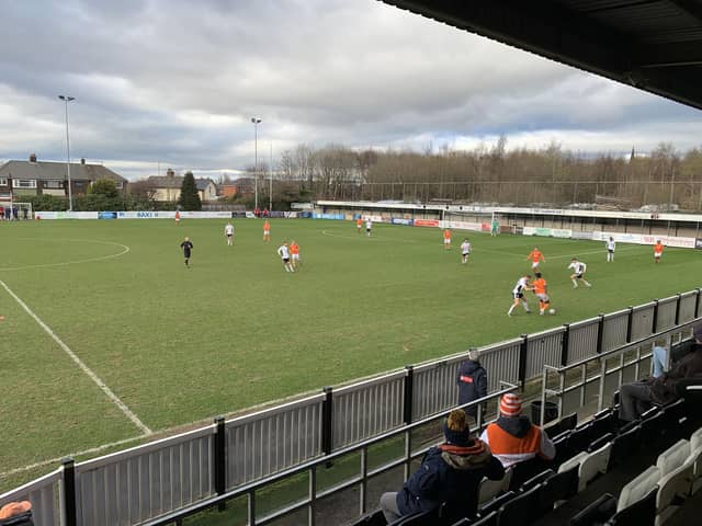 The Central League game takes place at the home of Bamber Bridge