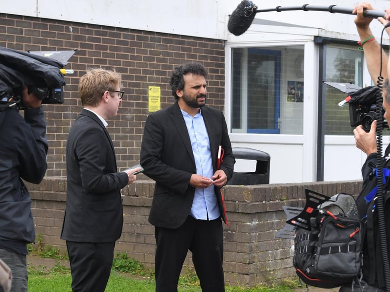 Nish and Josh plot their next move at Blackpool & Fylde College