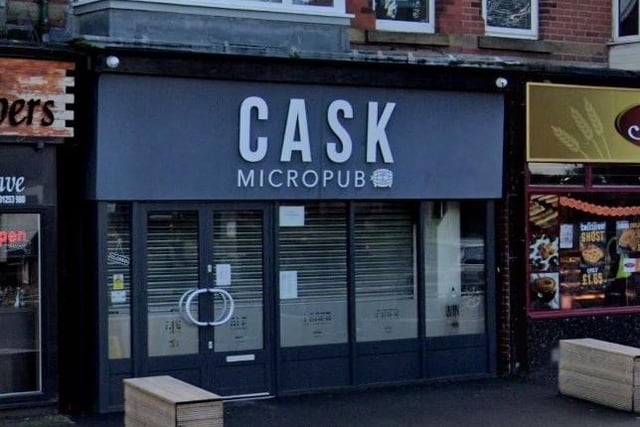 Cask Micropub on Layton Road has a rating of 4.9 out of 5 from 162 Google reviews