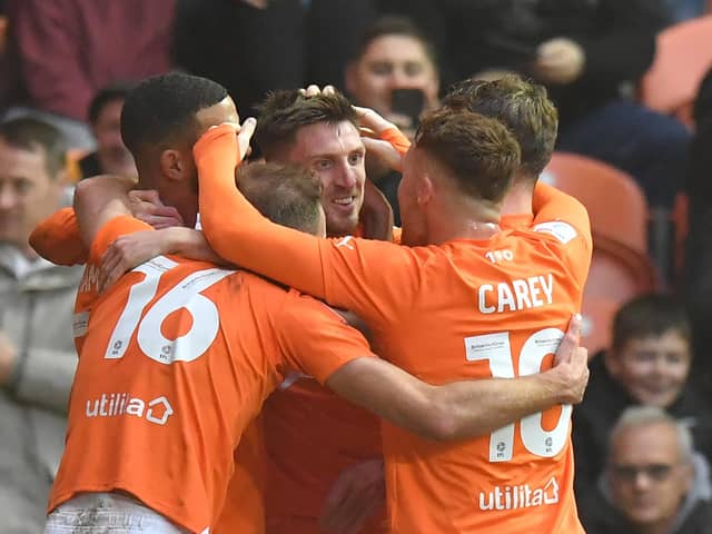 Blackpool overcame Shrewsbury Town at Bloomfield Road (Photographer Dave Howarth / CameraSport)