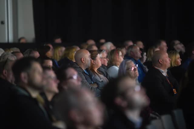 A section of the audience at season launch at the Winter Gardens Conference Centre