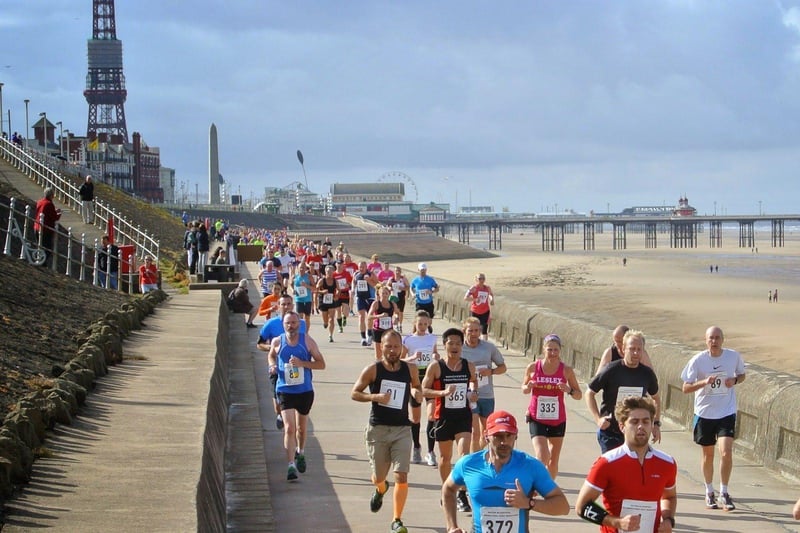 April 20-21, 2024. Blackpool Promenade. Stomp the streets of Blackpool as athletes, enthusiasts and runners come together for a series of races. There’s a 2k, 5k, 10k, half marathon and marathon involved, so it’s a great way to get involved, whatever your level of running experience.