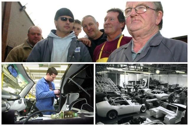 TVR workers, the production line and inside the factory... memories of one of Blackpool's proudest exports