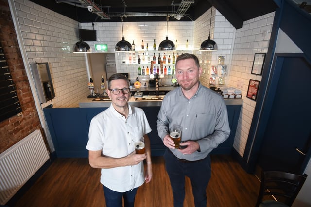 The new Cask micropub in Bispham has been opened by business partners Paul Gabbitas and Paul Fowler.