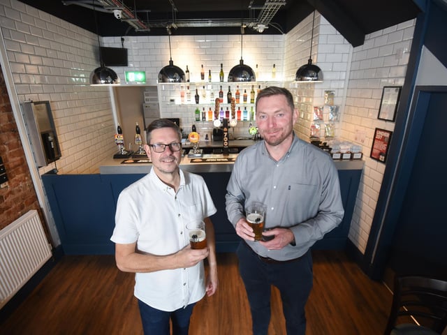 The new Cask micropub in Bispham has been opened by business partners Paul Gabbitas and Paul Fowler.