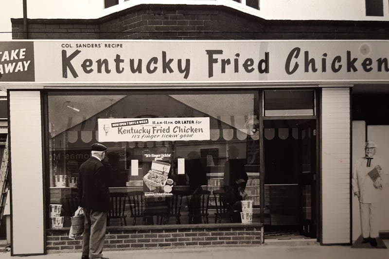 This was Kentucky Fried Chicken in Cleveleys. It's dated on the back of the picture as July 1973