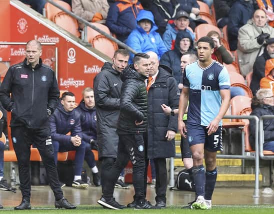 Blackpool and Wycombe Wanderers both made statements after Monday's draw