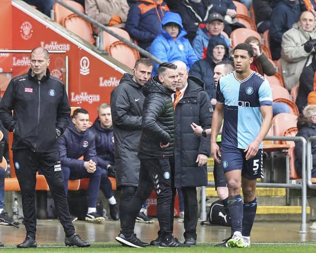 Blackpool and Wycombe Wanderers both made statements after Monday's draw