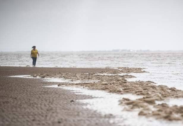 Pollution in the sea at St Annes