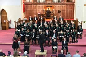 Adam Robinson conducting LSACS. Photo: Ms S Sopworth