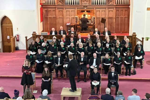 Adam Robinson conducting LSACS. Photo: Ms S Sopworth