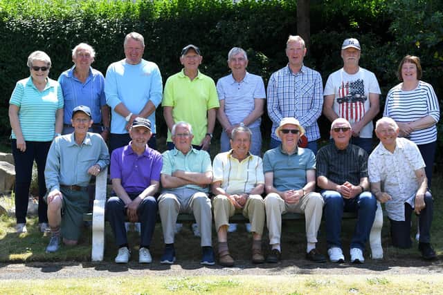 The Lytham A men's bowling team  Pictures: NEIL CROSS