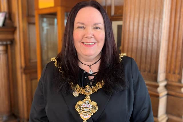 New Blackpool Mayor Coun Gillian Campbell