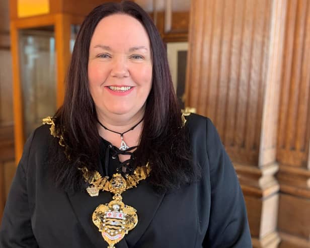New Blackpool Mayor Coun Gillian Campbell