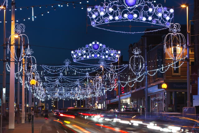 Blackpool Iluminations came in sixth place. In October 2022, one reviewer wrote: "I always love the Illuminations, always will. I've been coming to see the Illuminations since I was a baby and now I bring my daughter who loves them too!"