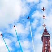 The Red Arrows at Blackpool Air Show
