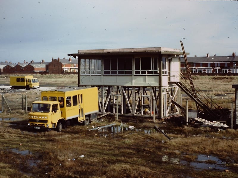 The Herbert Ball Collection - derelict South Shore Signal Box