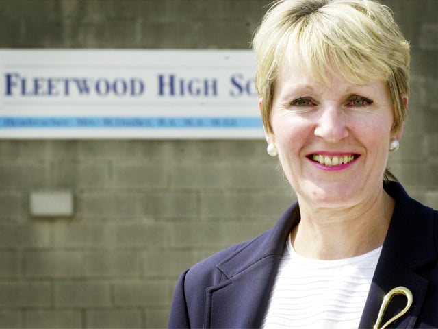 Fleetwood High School head teacher Margaret Dudley