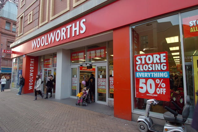 Can't forget Woolies, this was Blackpool's main store in Bank Hey Street.