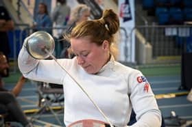 Blackpool para fencer Justine Moore