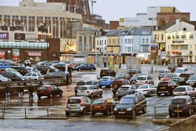 A view of Blackpool's Central Car Park ten years ago. Work is now underway to transform the whole area under a £300m development which will se a new car park, heritage quarter and attractions