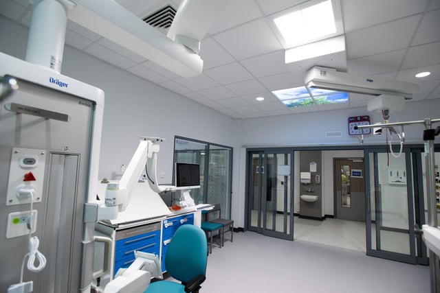 The new unit is part of the second phase of the £25m 'emergency village' development, a three-storey building which will also incorporate a same-day emergency centre (SDEC), which is scheduled to be open for patients in the autumn.