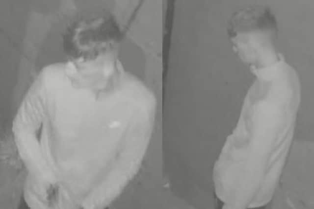 Do you this man? He is one of two suspects wanted by police following a robbery close to Walkabout in Queen Street in the early hours of Tuesday, March 29