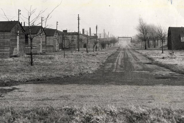 The former Kirkham RAF camp before the prison was built