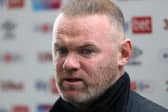 Wayne Rooney, Manager of Derby County. (Photo by Alex Pantling/Getty Images)