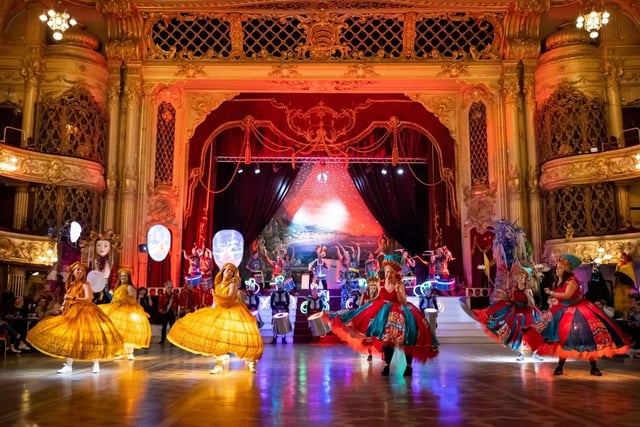 There are loads of shows on throughout the year at the magnificent Blackpool Tower Ballroom