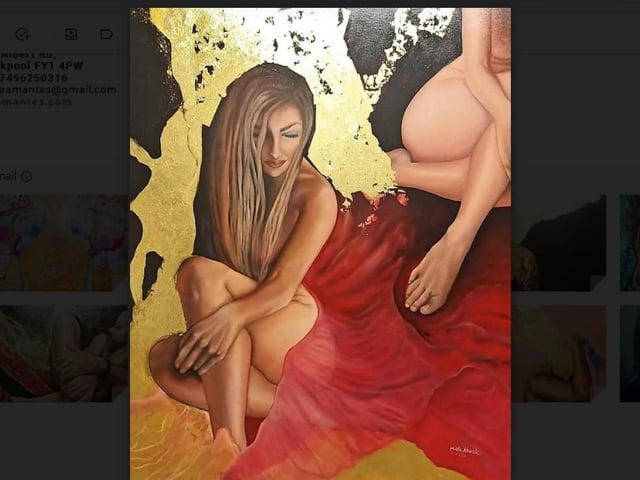 Kasia Nowak's work has impressed many during her exhibition at Blackpool which continues until March 6