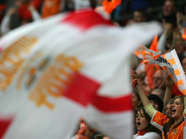 Blackpool fans.
