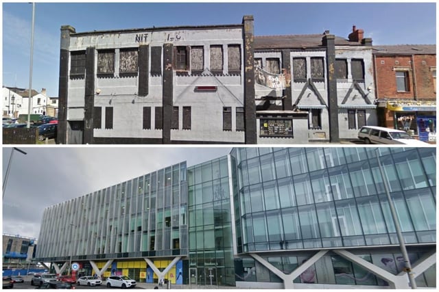 The Tache Rock venue in Cookson Street is long gone and replaced by sophisticated buildings as part of Talbot Gateway