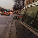 'Blood rain' on a car