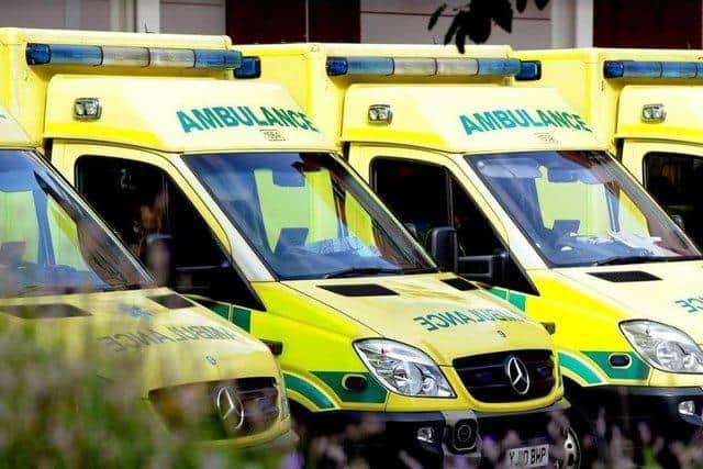 Elderly people who fall  may face a long wait for an ambulance