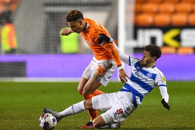 The Man City loanee caught the eye playing as a second striker alongside Jerry Yates against QPR.