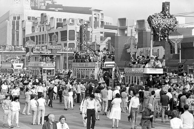 Blackpool Tram Centenary, 1985