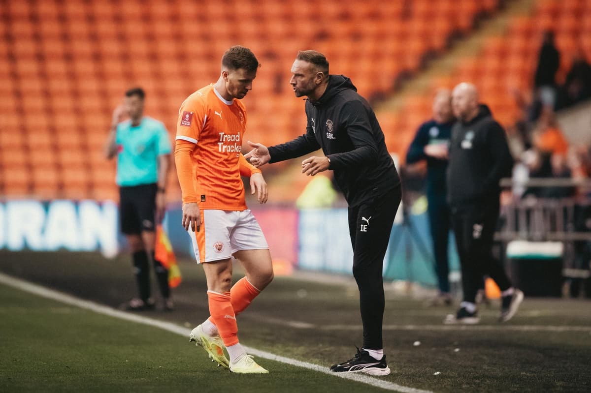 Blackpool team news V Reading: Seasiders make three changes from Leyton ...