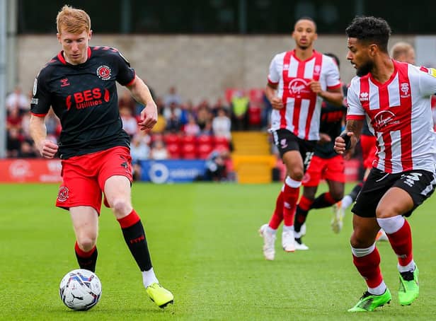Brad Halliday made four appearances for Fleetwood Town Picture: Sam Fielding / PRiME Media Images