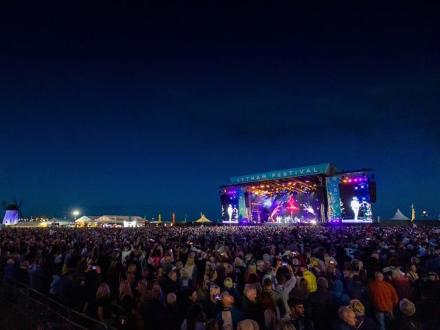 Lytham Green was packed full of excited spectators for the show, which took place last night (Saturday, July 2)