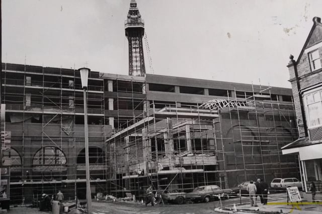 The Tower buildings provided inspiration for the extensive use of brick in the new Houndshill Shopping Centre