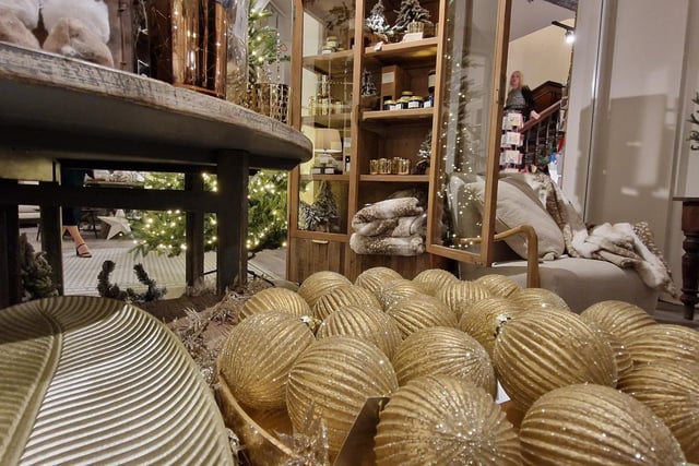 A selection of Christmas decorations. Photo by Lucinda Herbert