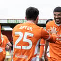 Blackpool took on Stevenage at the Lamex Stadium.