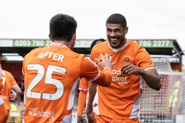 Blackpool took on Stevenage at the Lamex Stadium.