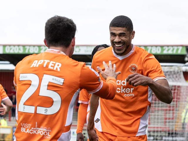 Blackpool took on Stevenage at the Lamex Stadium.