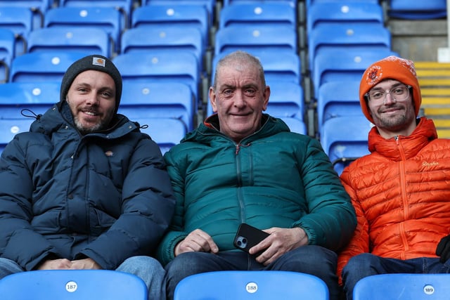 Seasiders supporters enjoyed their trip to Reading.