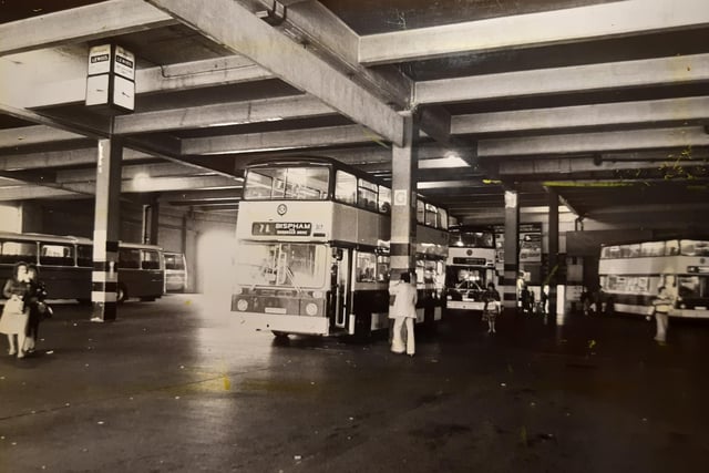 This was in 1987 and there were ideas in the pipeline to build a new bus station. It had been given a facelift but had 'failed to overcome its basic shortcomings'