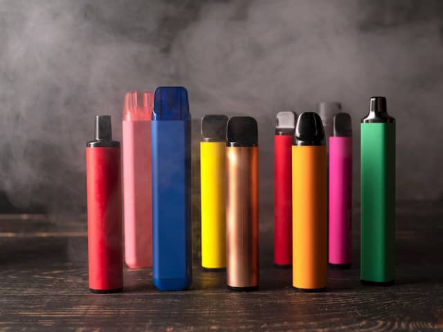 Over 400 illegal vapes were seized in Fleetwood recently.